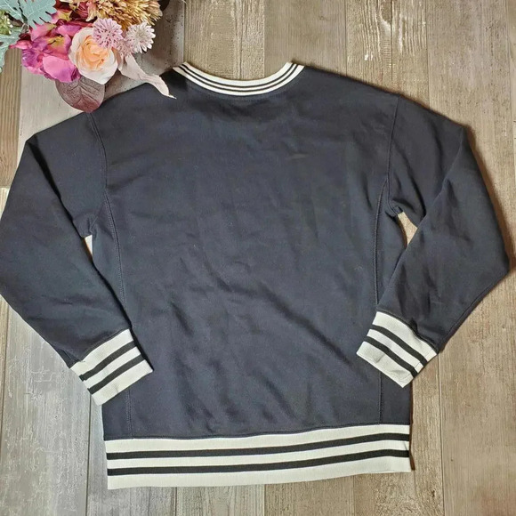 Wonder Nation Black and White Pullover Sweatshirt Size Large 10-12 NWOT - Picture 12 of 14